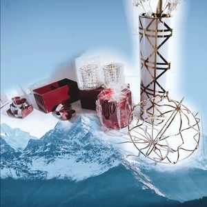 Pier 1 imports vase and candle centerpiece